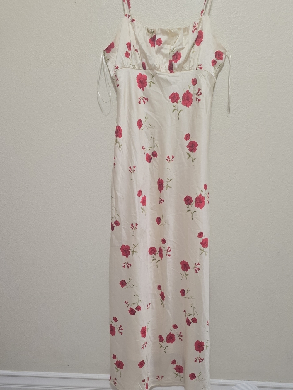 THIRTY/THIRTY Pale Pink Slip Dress L